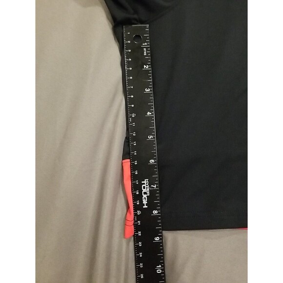 Under Armour Shorts Men Large Loose Red Black Elastic Waist Athletic Heat Gear - Picture 6 of 11